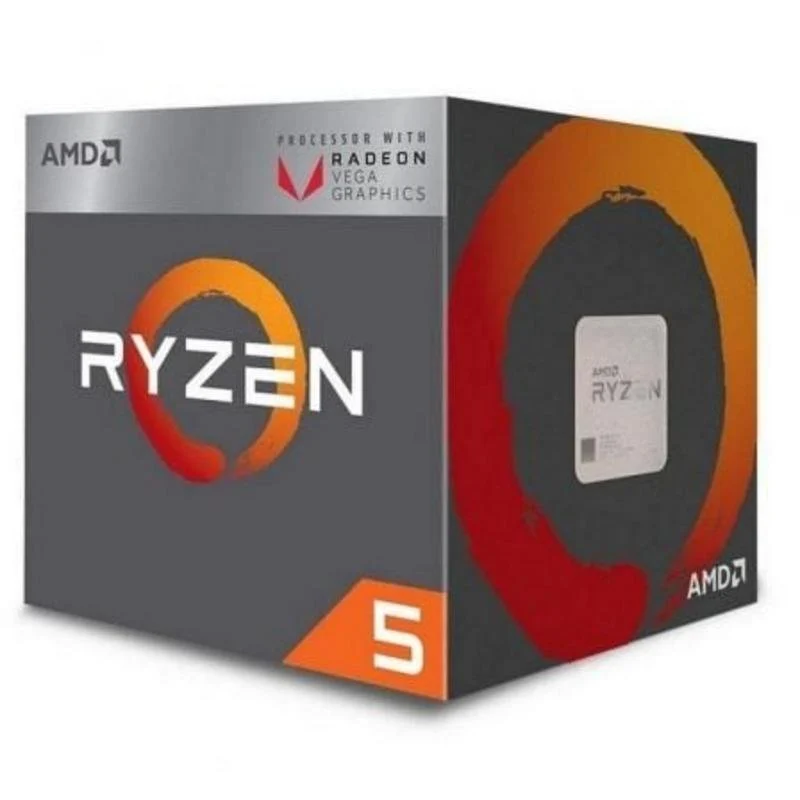 Processador Processador AMD Ryzen 5 3400G 4 Núcleos 3,7 GHz Frequência base 4,2 GHz Turbo Overclocking Gráficos Vega 11